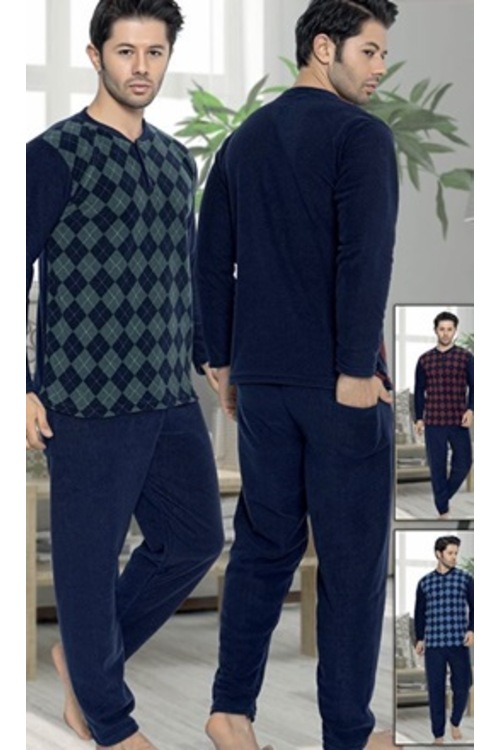 Erkek Polar Pijama Takımı