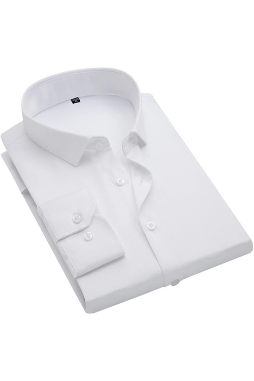 ATİLLA ÖZER SLİM FİT CEPSİZ UZUN KOL BEYAZ GÖMLEK( XS-XXL) - 1074
