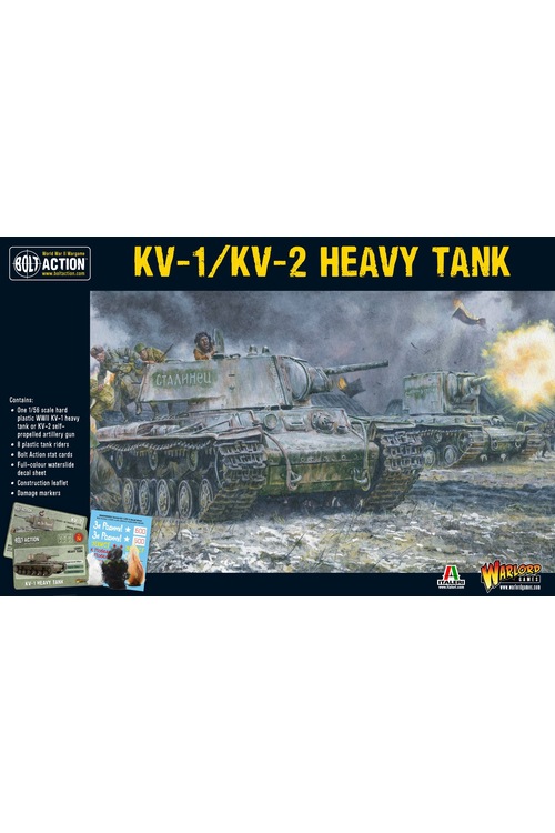 Bolt Action KV1/2 Heavy Tank Maket Seti