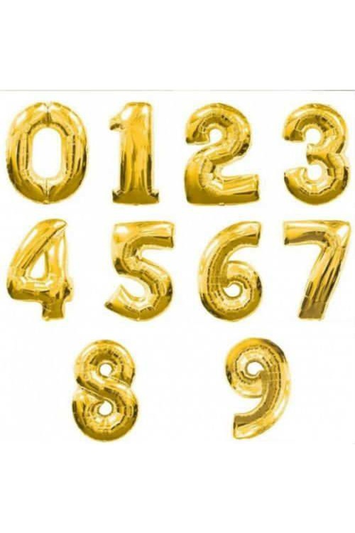 40 cm Altın Gold Folyo Balon