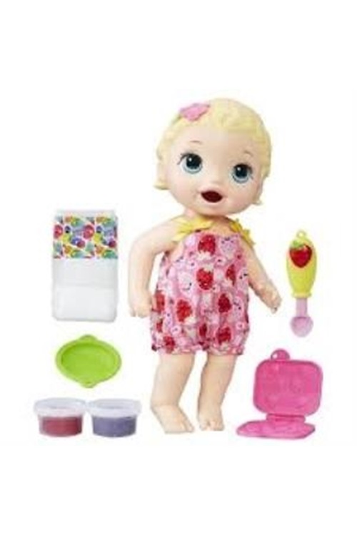 Baby Alive Lily ile Mama Eğlencesi Kaka yapan Oyuncak