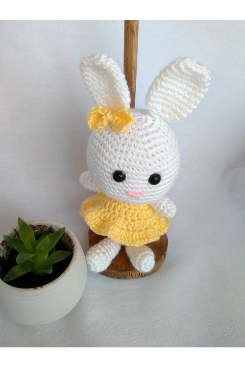 Beyaz Tavşan Kardeş Amigurumi Bebek Fiyatları ve Özellikleri