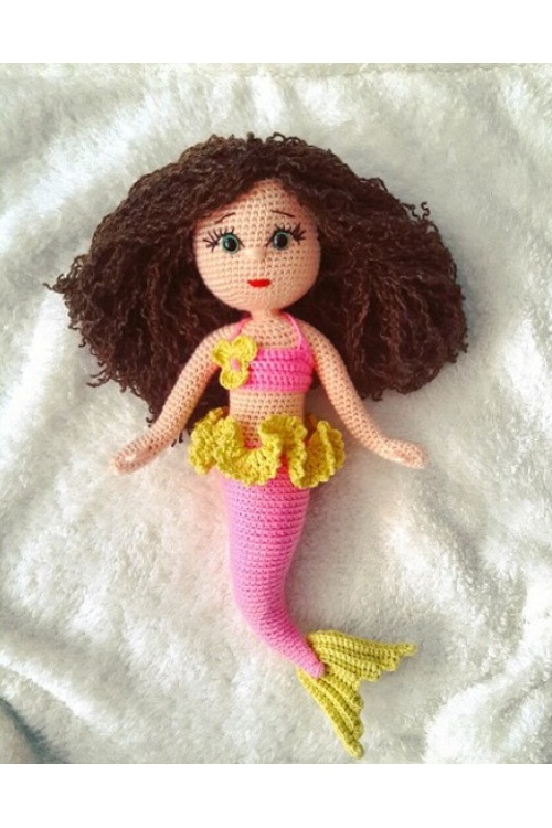 Deniz Kızı Bebek Amigurumi Organik Oyuncak Fiyatları ve