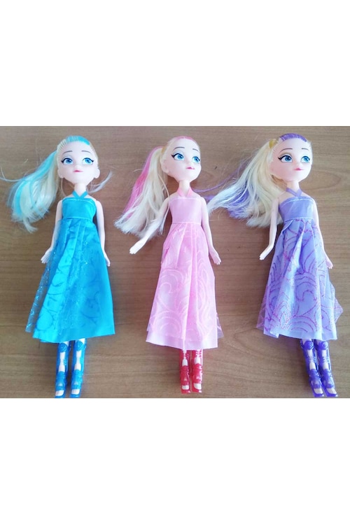 Kız Oyuncakları Frozen Elsa Et Bebek 3�lü Fiyatları ve Özellikleri