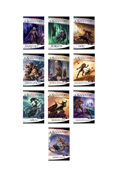 Drizzt Efsanesi 10 Kitap Takım