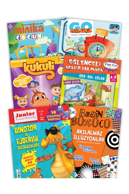 ÇOCUK AKTİVİTE DERGİLERİ PAKETİ