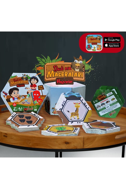 Dudi'nin Maceraları - Hayvanlar (Maceracı Paket)