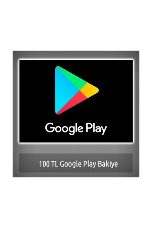 100 TL Google Play Bakiye