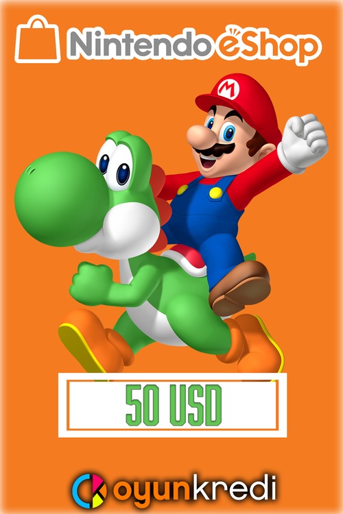 Nintendo eShop US 50 Gift Card