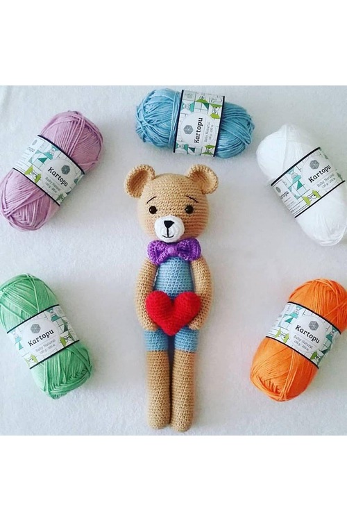 Kartopu Baby Natural El Örgü İplikleri Bebek Yünü İpi