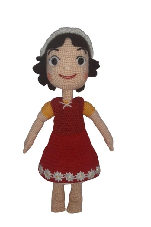 Heidi Amigurumi Organik Oyuncak