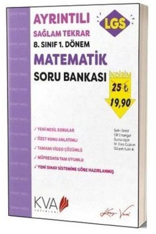 8. Sınıf 1. Dönem Matematik Soru Bankası Ayrıntılı Sağlam Tekrar
