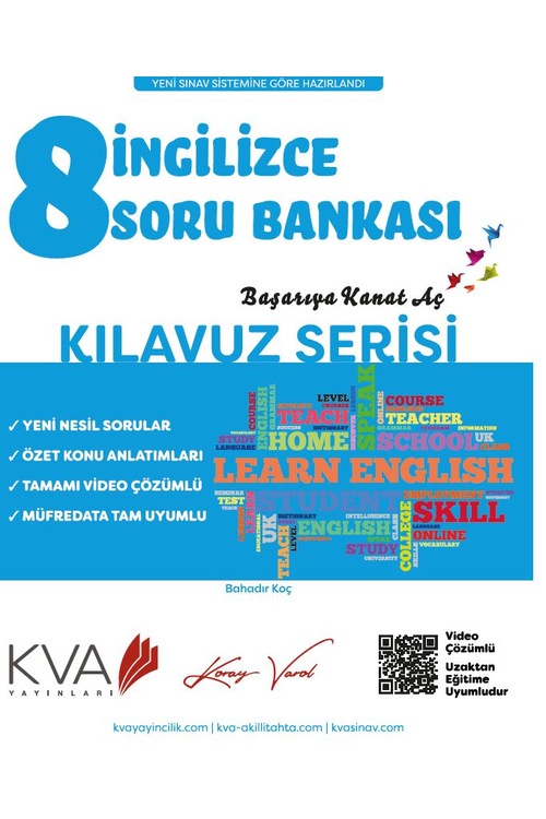 8. SINIF KILAVUZ SERİSİ İNGİLİZCE SORU BANKASI