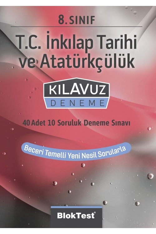 8. Sınıf T.C. İnkılap Tarihi ve Atatürkçülük Kılavuz Deneme