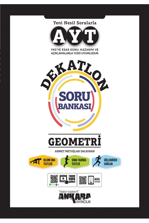 Ankara Yayıncılık AYT Geometri Dekatlon Soru Bankası