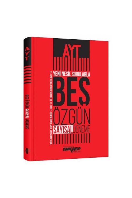 AYT Yeni Nesil Sorularla Sayısal 5 Özgün Deneme Ankara Yayıncılık
