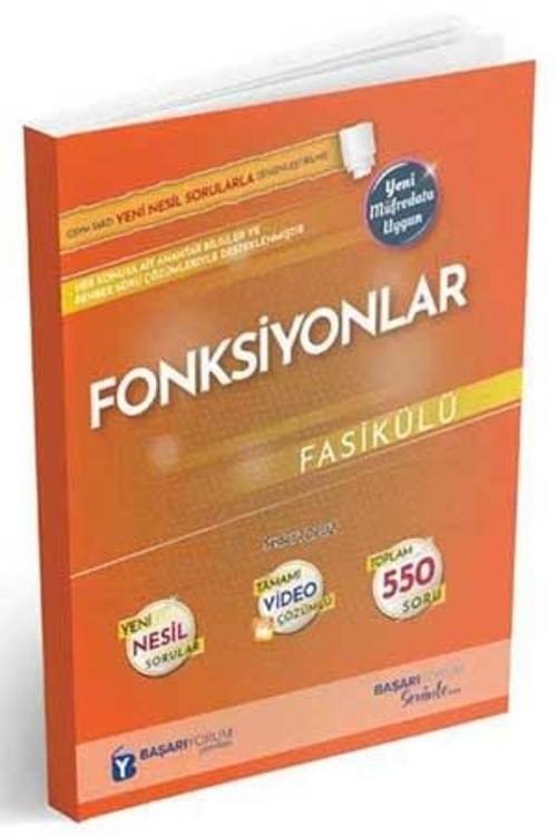 Başarıyorum Fonksiyonlar Fasikülü Başarıyorum Yayınları