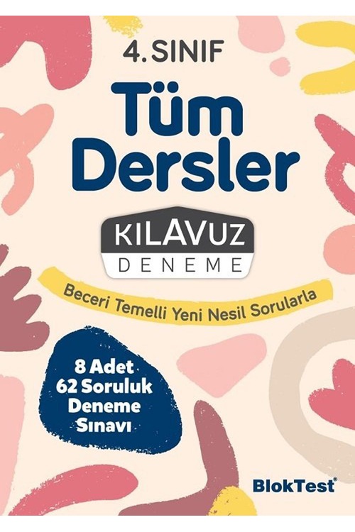 Bloktest 4.Sınıf Tüm Dersler Kılavuz Deneme
