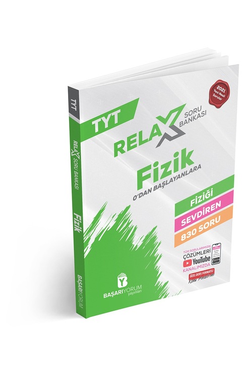 RELAX TYT FİZİK SORU BANKASI