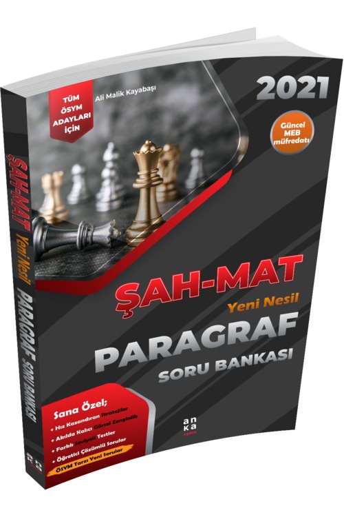 ŞAH-MAT YENİ NESİL PARAGRAF SORU BANKASI