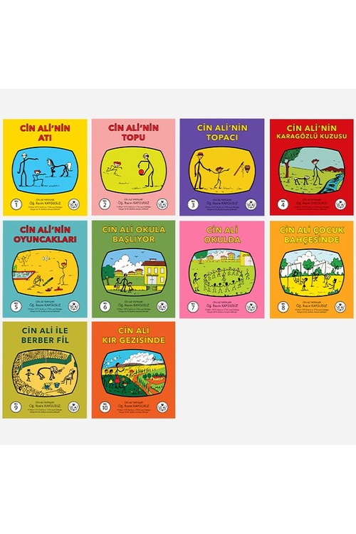Cin Ali Kitap Serisi (10 Kitap)