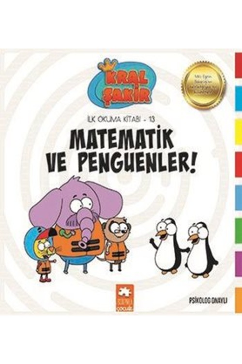 Kral Şakir Matematik ve Penguenler Kitap - İlk Okuma Serisi 13. K