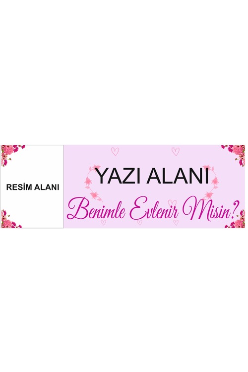EVLİLİK TEKLİFİ AFİŞ