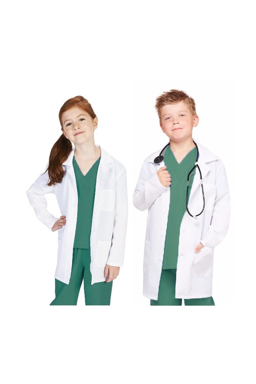 Herkese Kostüm Çocuk Doktor Önlüğü 5-6 Yaş
