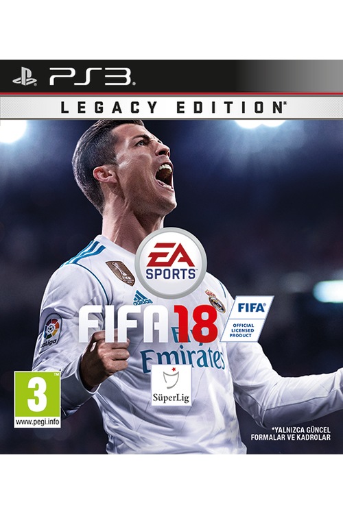 PSX3 FIFA 18 LEGACY EDITION