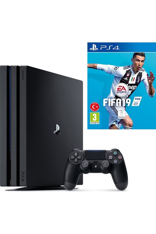 Sony Ps4 Pro 1Tb Oyun Konsolu + Ps4 Fifa 19