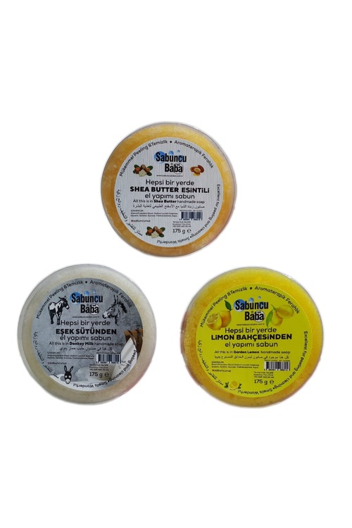 Eşek Sütünden Limon Bahçesinden ve Shea Butter Esintili Süngerli