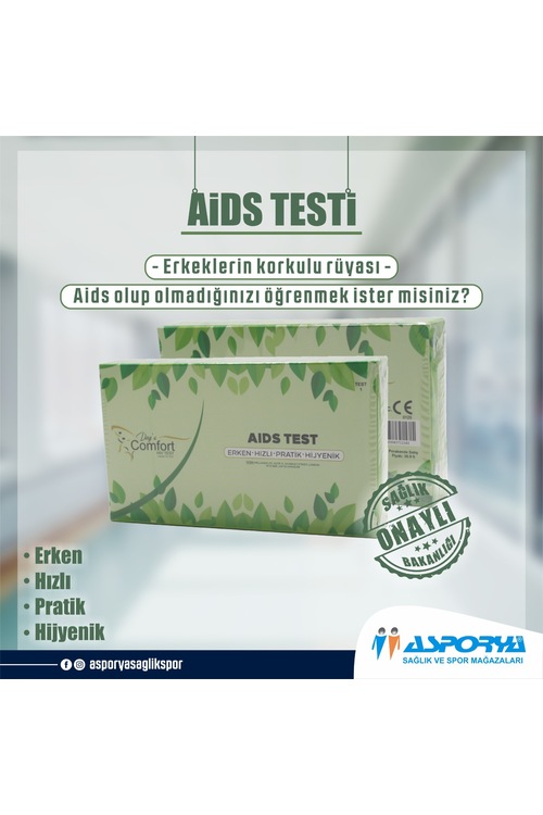 EVDE AIDS TESTİ HİV TESTİ Fiyatları ve Özellikleri