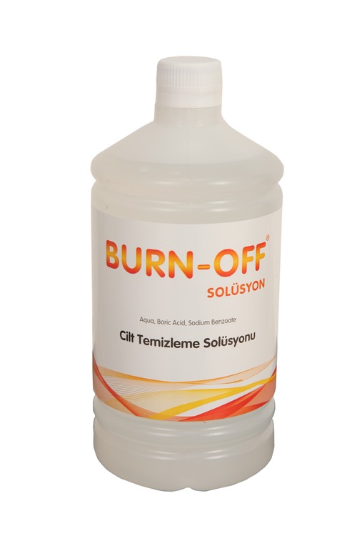 BURN-OFF 1000ML CİLT TEMİZLEME SOLÜSYONU