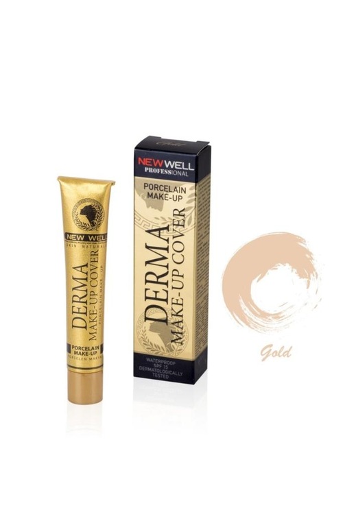 Newwell Derma Yoğun Kapatıcı Fondöten 01 Gold