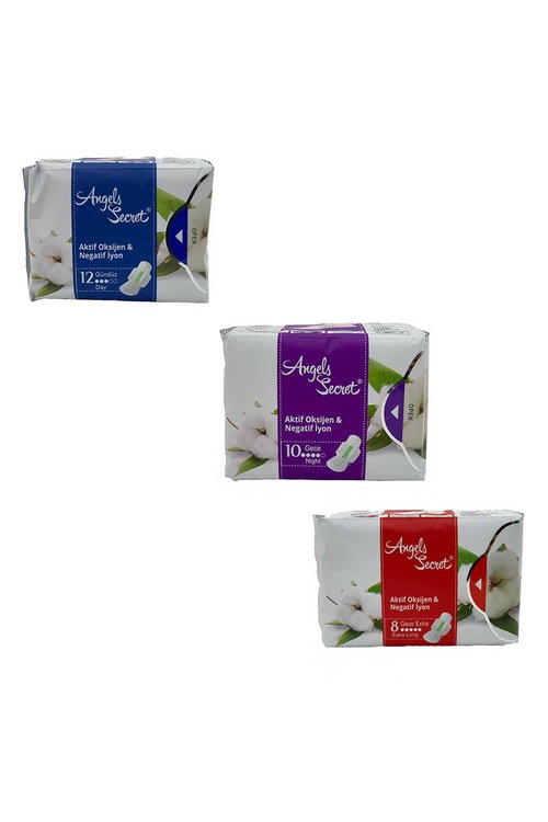 Angels Secret Aktif Oksijen ve Negatif İyon Gündüz, Gece, Extra P
