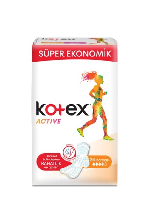Kotex Active Quadro Normal 24'lü