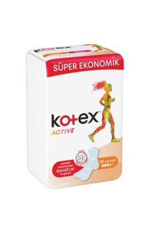 Kotex Active Quadro Normal Hijyenik Ped 24'lü