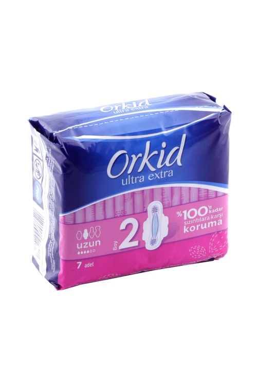 Orkid Hijyenik Ped Ultra Extra Tekli Uzun