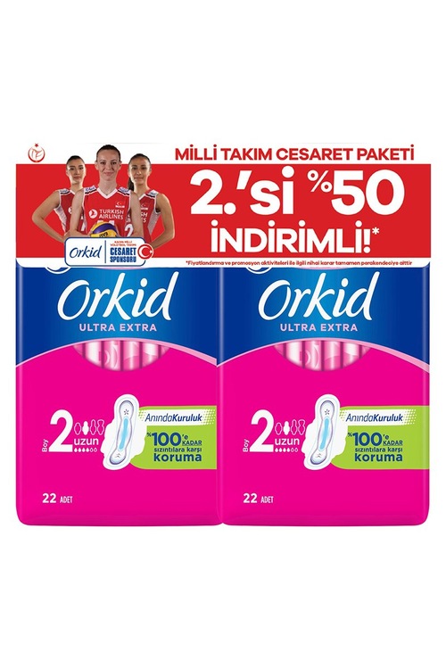 Orkid Ultra Extra Uzun 22li 2.si %50 İndirimli