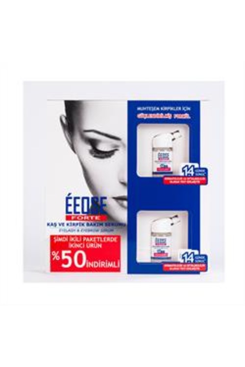 Eeose Forte Kaş ve Kirpik Bakım Serumu 2x10 ml Set