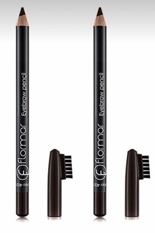 Flormar Eyebrow Pencil 402 Brown 2Adet