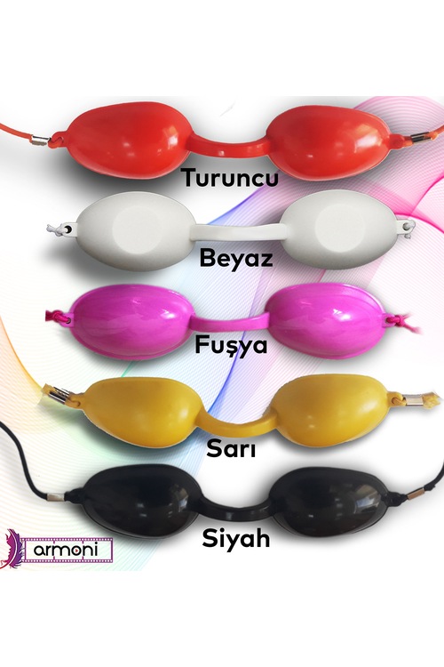 Lazer Epilasyon IPHasta 5 renk IPL Gözlük Işın Koruyucu Göz