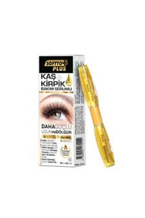 SOFTTO PLUS DOĞAL KAŞ KİRPİK BAKIM SERUMU