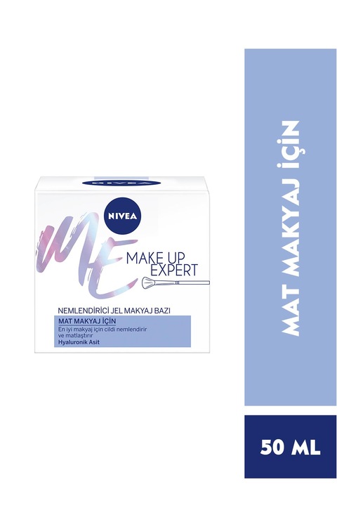 NIVEA Make Up Expert Mat Makyaj İçin Nemlendirici Jel Makyaj Bazı