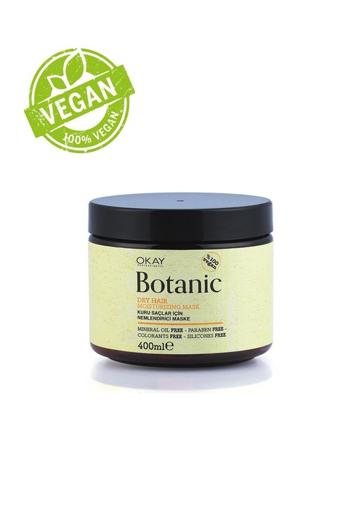 Botanic Kuru Saçlar Nemlendirici Vegan Maske 400 ml.