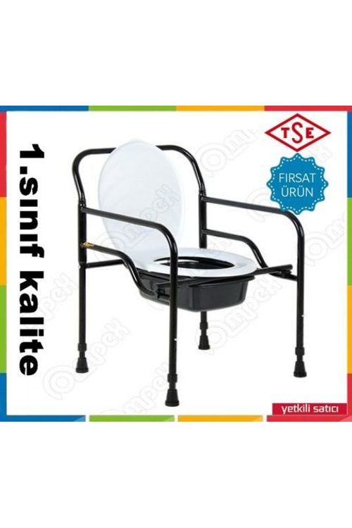SEYYAR HASTA WC YATALAK HASTA TUVALETİ Hasta Tuvaleti WC sandalye