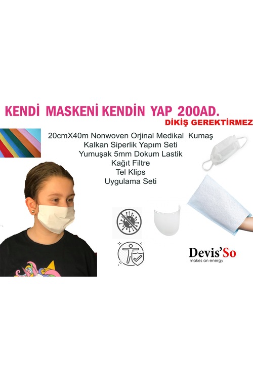 Spunbond Nanwoven Tela Medikal Malzeme Yapım Seti
