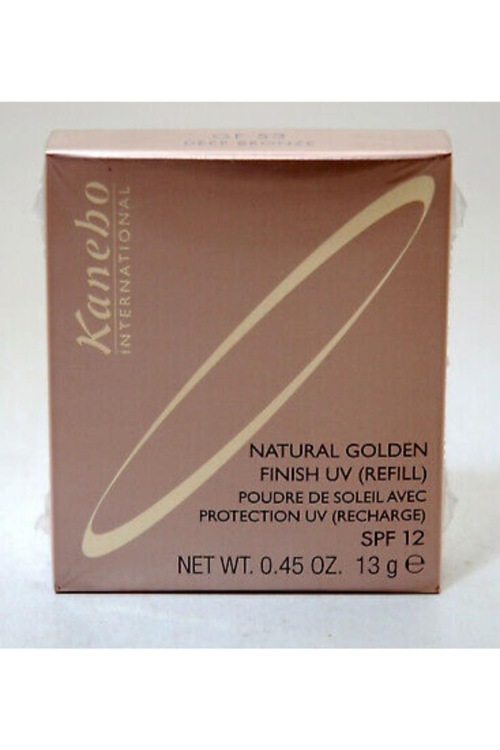 Kanebo Natural Golden Finish Uv Refill Pudra Deep Bronze
