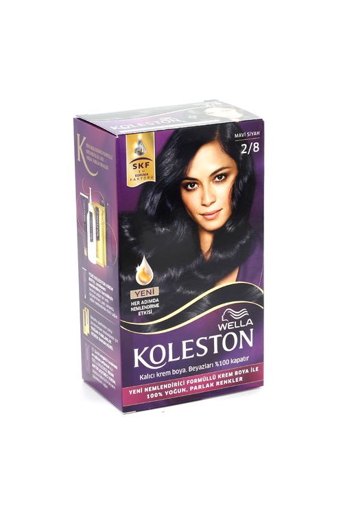Koleston Kit 2/8 Mavi Siyah Saç Boyası