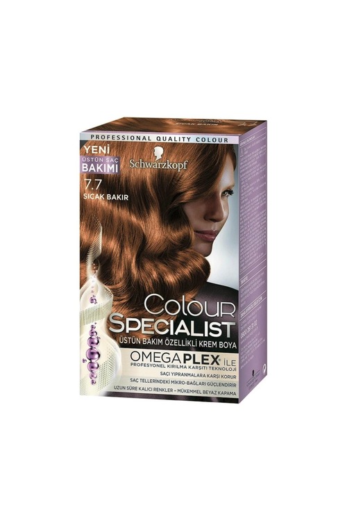 Schwarzkopf Colour Specialist Krem Boya 7.7 Sıcak Bakır